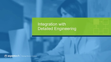 Integration with Detailed Engineering - Application Overview