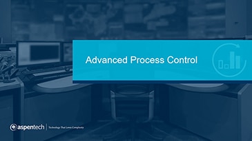 Advanced Process Control Application Overview