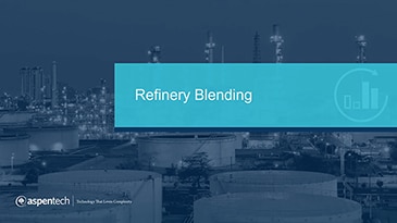 Optimize Blends with Refinery Blending Software