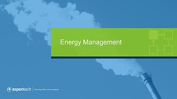 Energy Management - Application Overview
