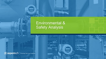 Environmental & Safety Analysis - Application Overview