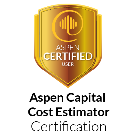 Aspen Capital Cost Estimator Certification